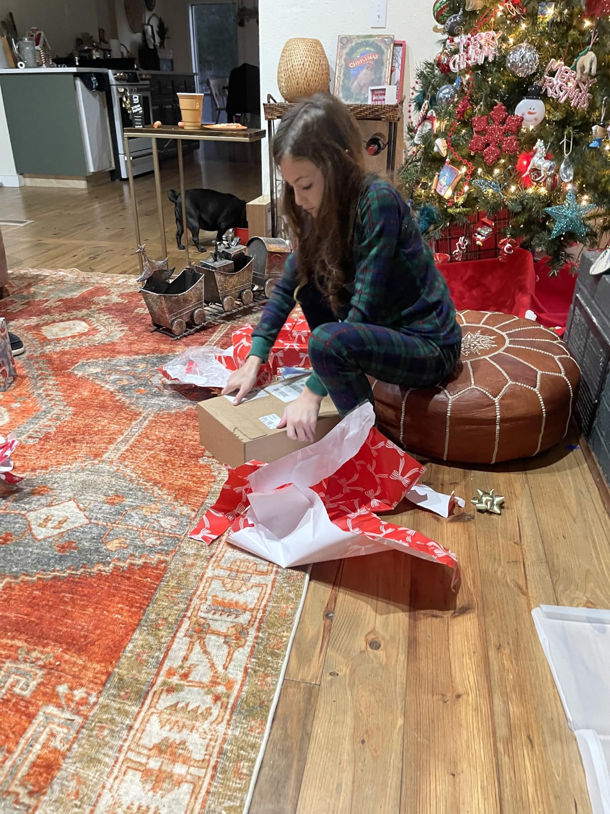 Family Matching, Plaid Waffle 2 Piece Pajama Sets customer photo 1