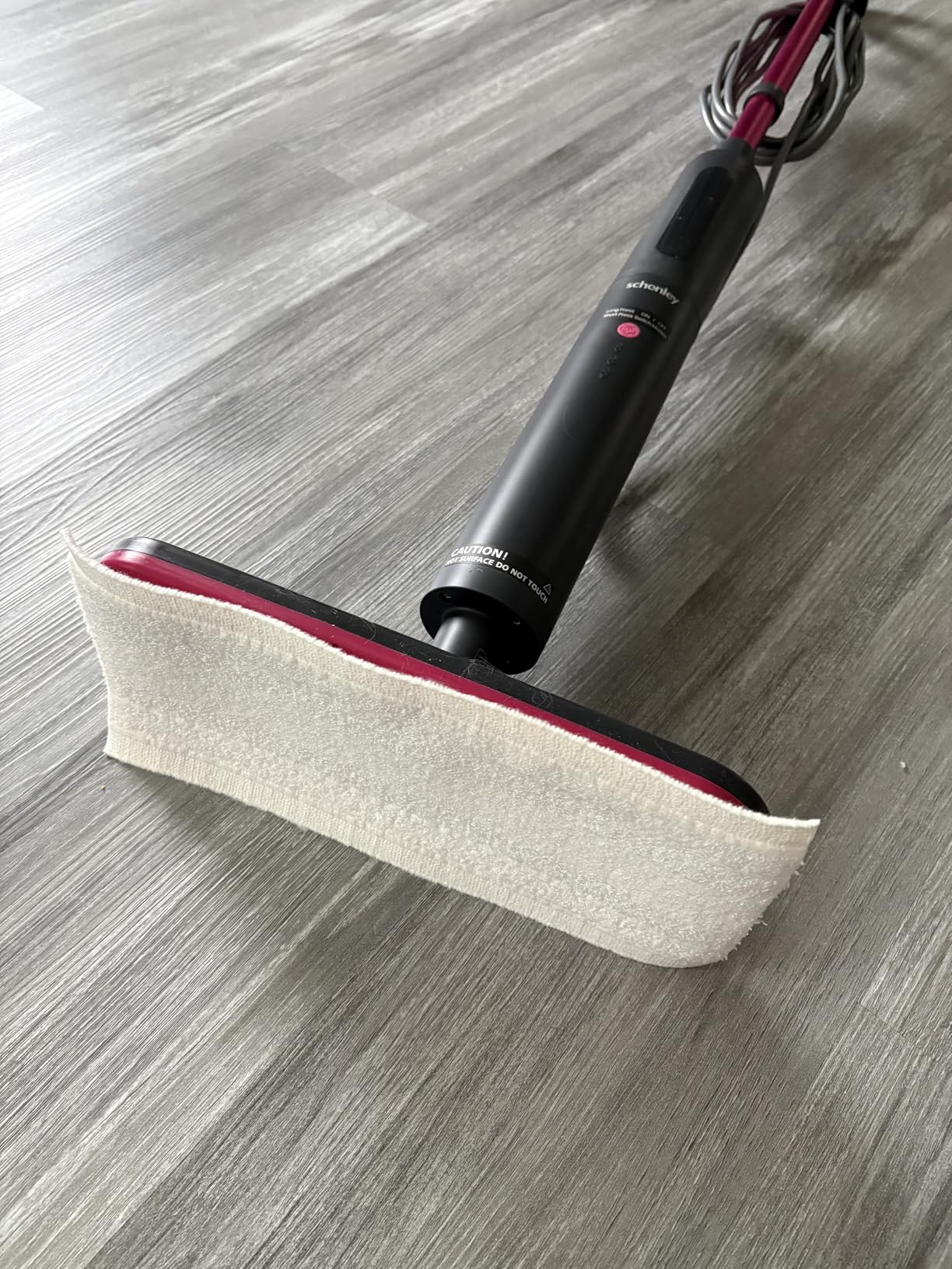 Schenley 19-in-1 Steam Mop Dual-Rod Design with Detachable Handheld Steamer for Walls, Grouts, Hard Floors, Tiles, includes Multi-purpose Accessories, Washable Microfiber Pads and Disposable Pads customer photo 1
