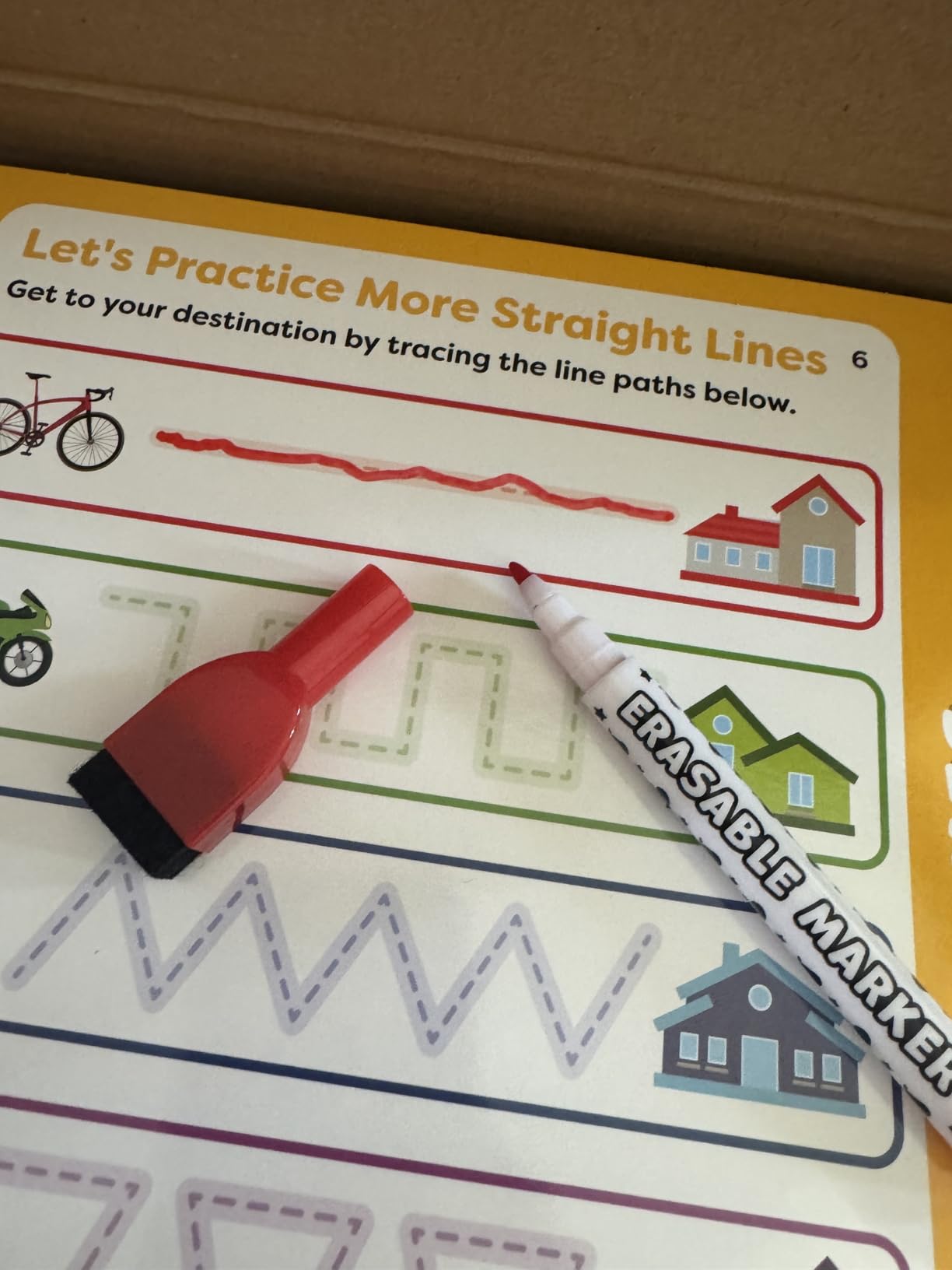 Preschool Learning Activities - Letter Tracing Books for Kids Ages 3-5 - Toddler Handwriting Practice - Learning Books for 4 Year Olds, Educational Learning Toys for 3 Year Old - 4 Year Old Boy Toys customer photo 2