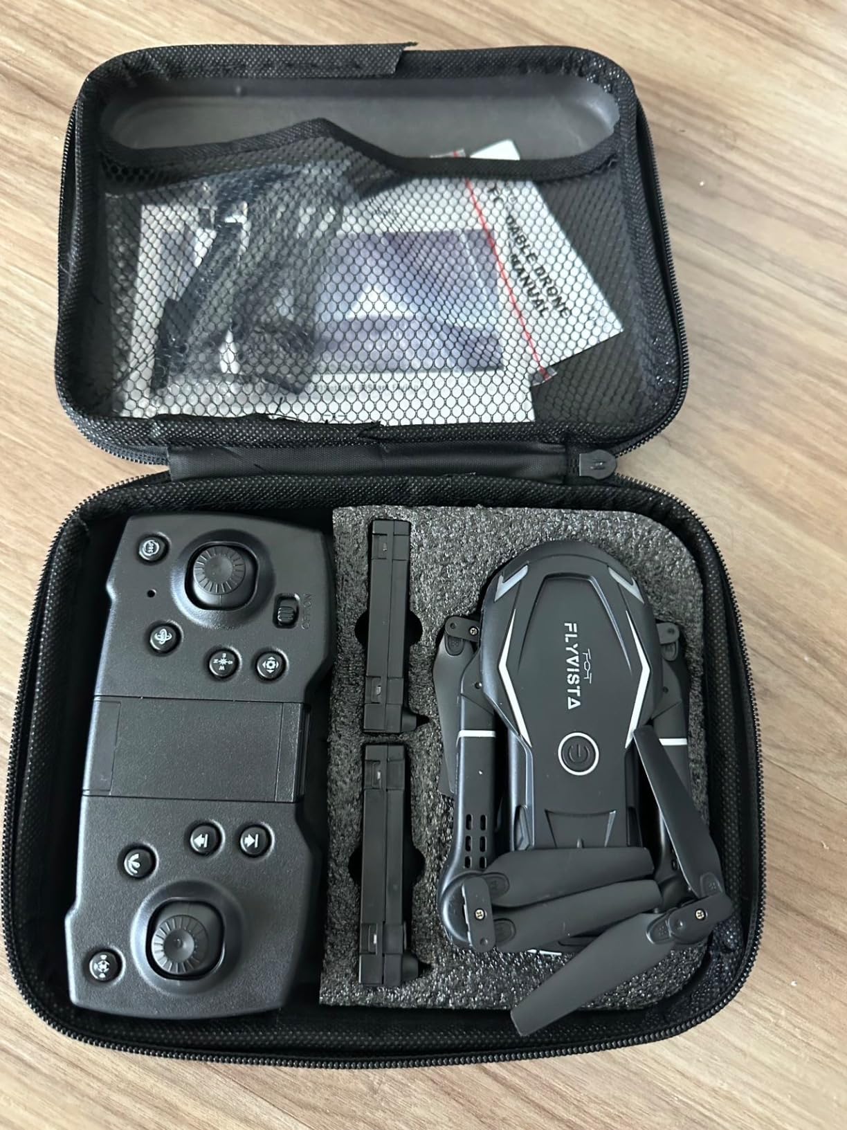 FLYVISTA Cool Mini Drone with Camera for Kids Adults Beginners, 1080P FPV Camera Remote Control Drone for Kids with 2 Batteries, One-Click Take Off/Landing, Altitude Hold, Headless Mode, 360° Flips customer photo 1