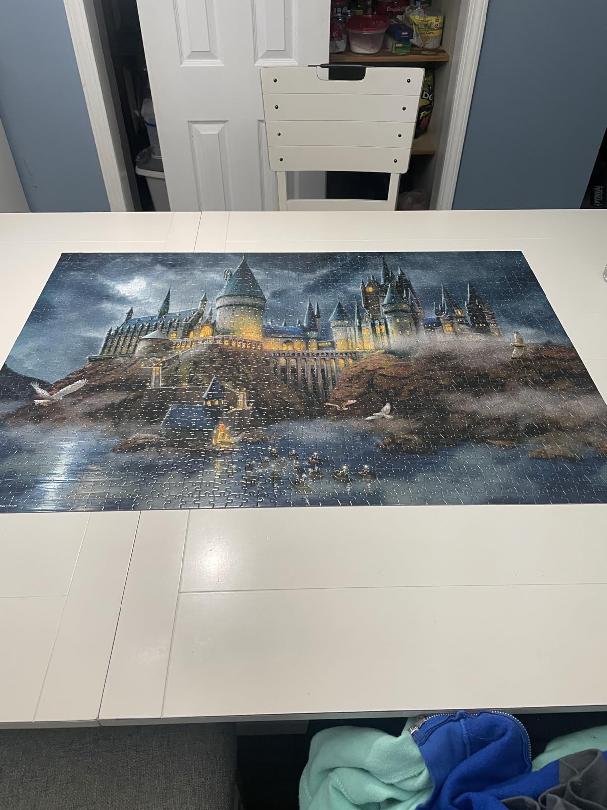 Ceaco - Thomas Kinkade - Harry Potter - Hogwart's Castle - 1500 Piece Jigsaw Puzzle customer photo 2