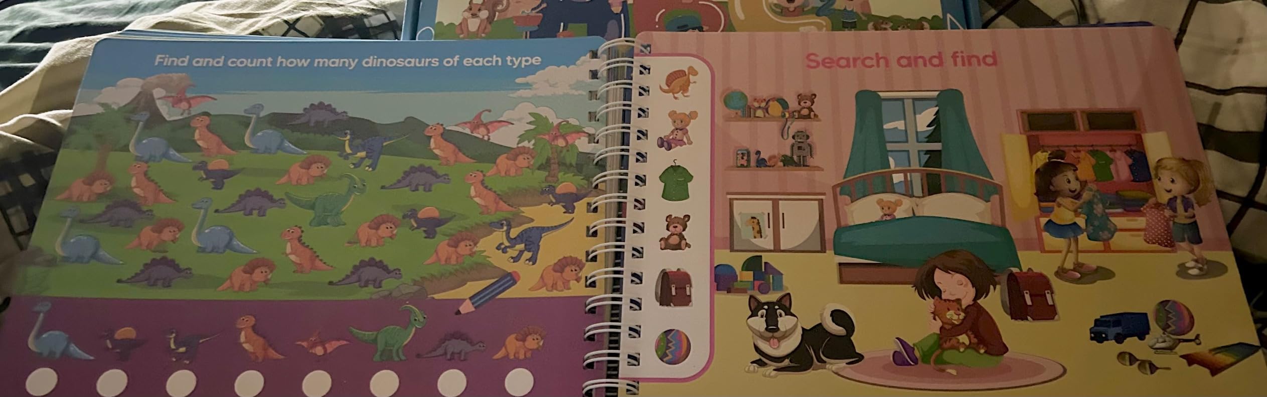 Preschool Learning Activities Kindergarten Workbooks, Toddler Busy Book Handwriting Practice, Coloring Tracing Activity Book for Kids 3-5, Montessori Educational Toys for 3 4 5 Year Old Boy Girl Gifts customer photo 2