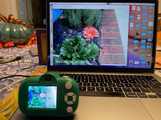Kids Camera Boys Toys for 3-9 Years Old, 48MP Dual Lens Kids Digital Camera, 1080P HD Video Selfie Toddler Camera with 32G SD Card customer photo 2