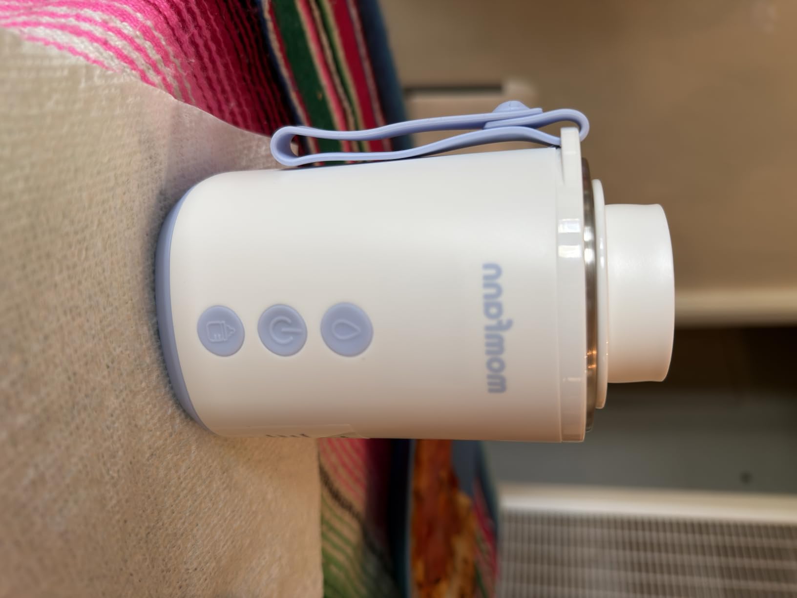 Portable Bottle Warmer Travel Baby Bottle Warmer for Breastmilk On The Go Travel Bottle Warmer Leak-Proof 2 Modes Fast Heating Three 3800mAH Battery Capacity to Meet Your All-Day Needs customer photo 1