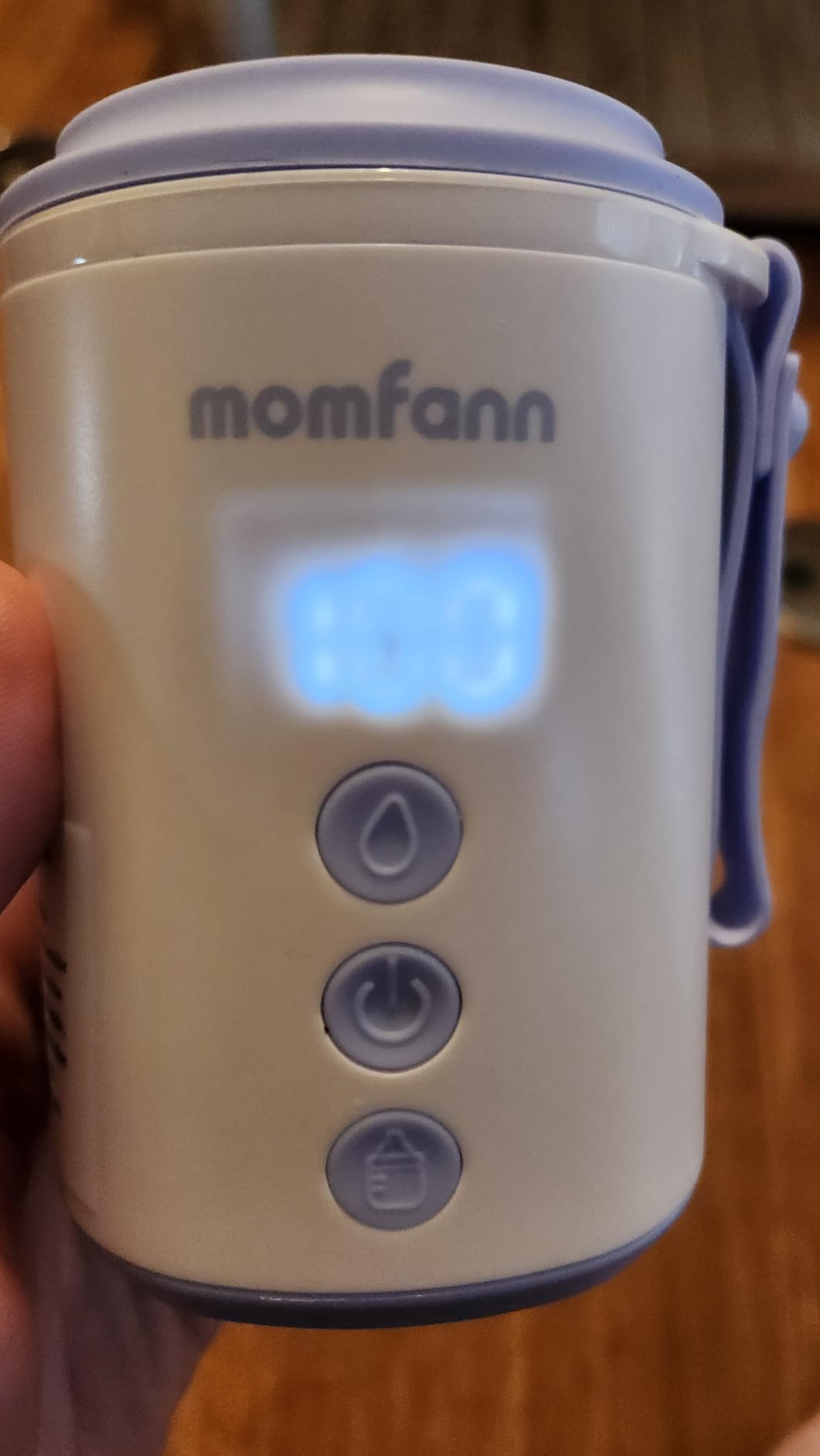 Portable Bottle Warmer Travel Baby Bottle Warmer for Breastmilk On The Go Travel Bottle Warmer Leak-Proof 2 Modes Fast Heating Three 3800mAH Battery Capacity to Meet Your All-Day Needs customer photo 2