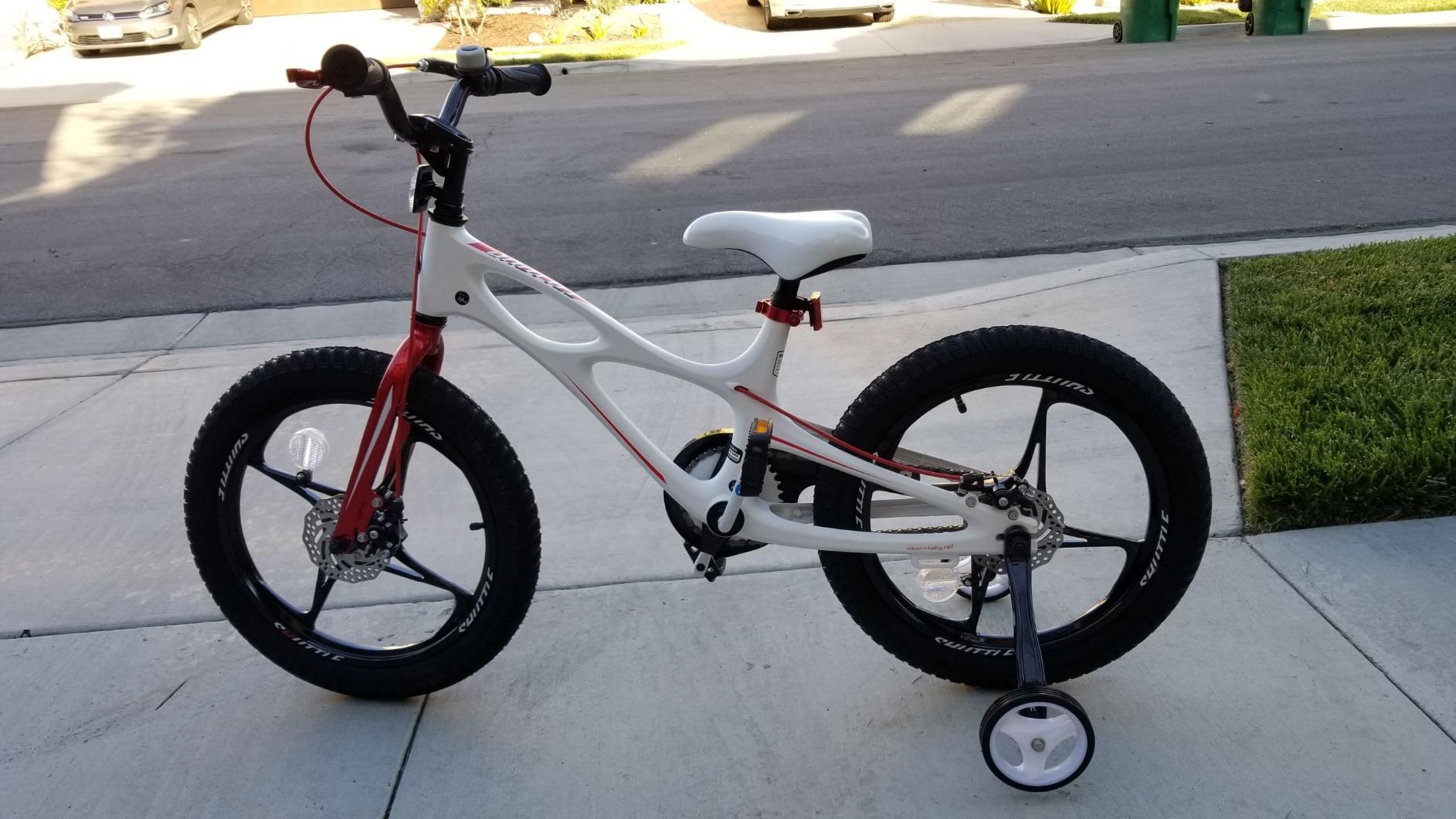 RoyalBaby Kids Bike Lightweight Magnesium Alloy, 14 16 18 Inch Children's Bicycle for Boys Girls Ages 3-9 customer photo 2