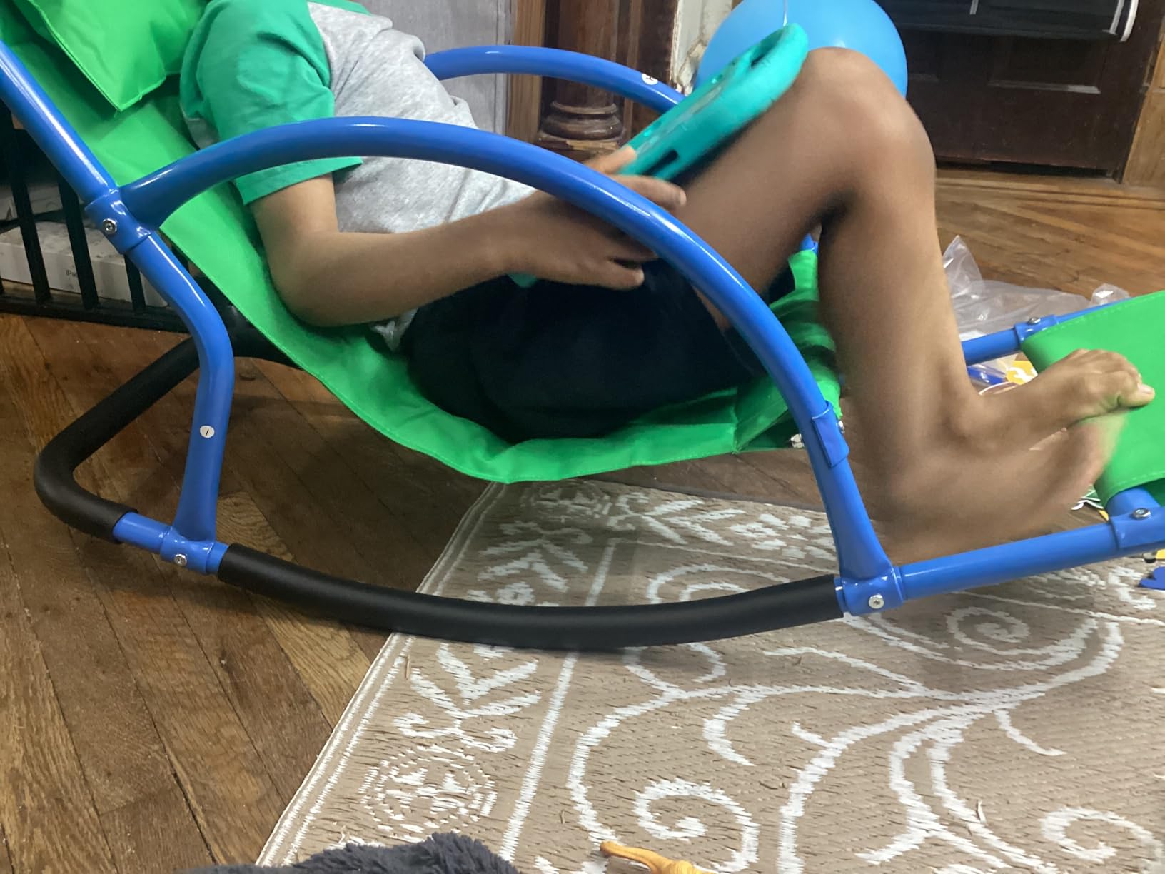 ODOXIA Kids Sensory Rocking Chair | Sensory Floor Rocker | Special Needs Chair for Child | Calm Down Autism Equipment, Ages Toddler, Teeter, Totter customer photo 2