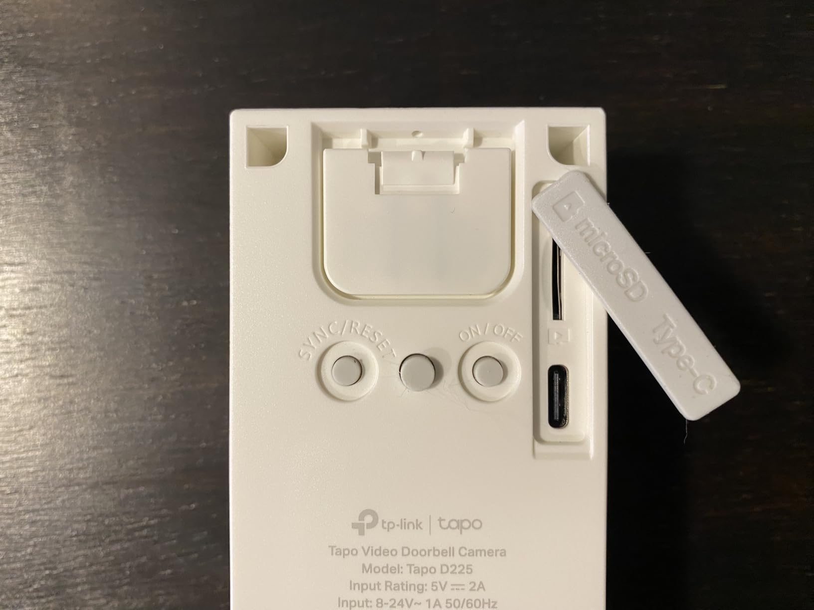 Tapo 2K+ Wired or Battery Powered Smart Video Doorbell with Chime - 180 Field of View, Person/Vehicle/Package Detection, Ring Call, 2-Way Audio, Subscription-Free Local Storage, D225 customer photo 1