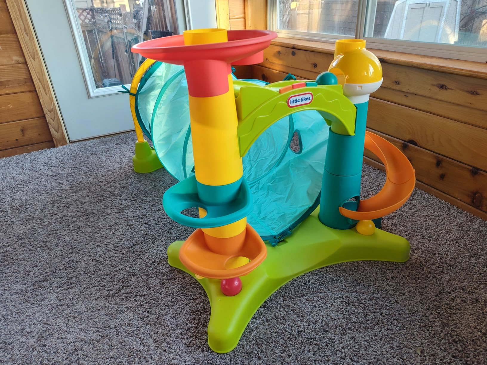 Little Tikes 2-in-1 Activity Tunnel, Indoor Outdoor Playset for Toddlers, Boys and Girls Ages 1-3 Years customer photo 1