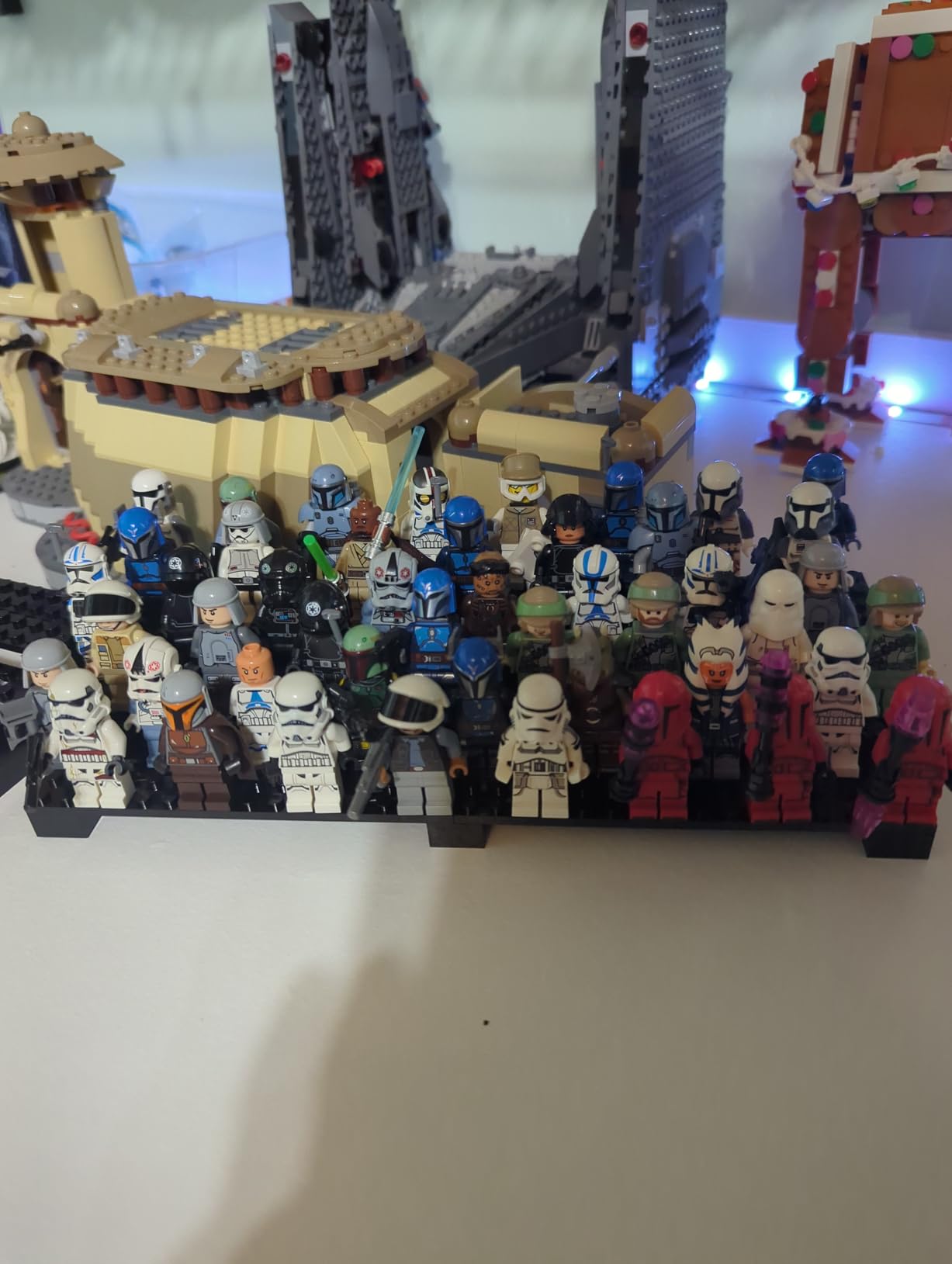 Brick Minifigure Display Case - 3-Tier Display Stand for LEGO Minifigures - Holds 35 Figures - Black Organizer Shelf for Collectors | Great Gift for Minifigure Lovers customer photo 1