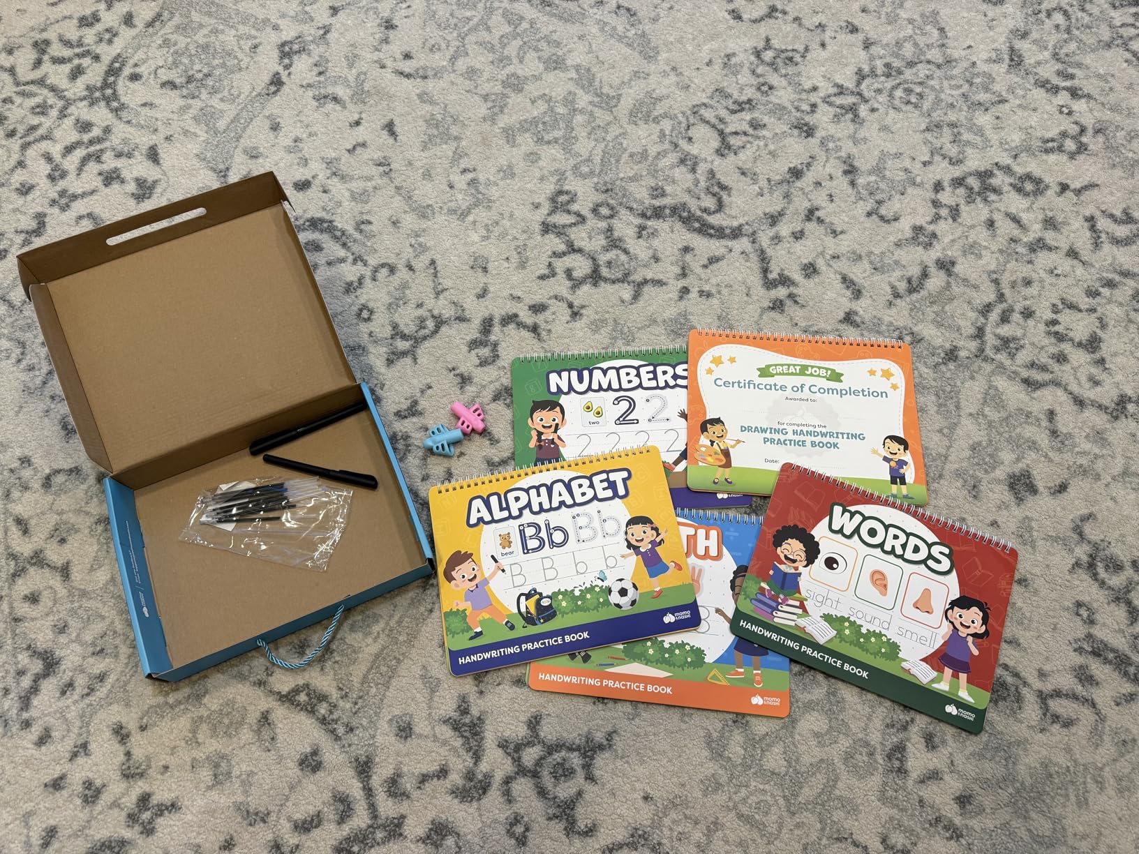 Magic Grooved Writing Practice for Kids Age 3-5 - Grooved Writing Books for Kids 3-5 - Handwriting Practice for Kids 5-7 - Tracing Books Toys for 4 Year Old - Preschool Learning Activities customer photo 2