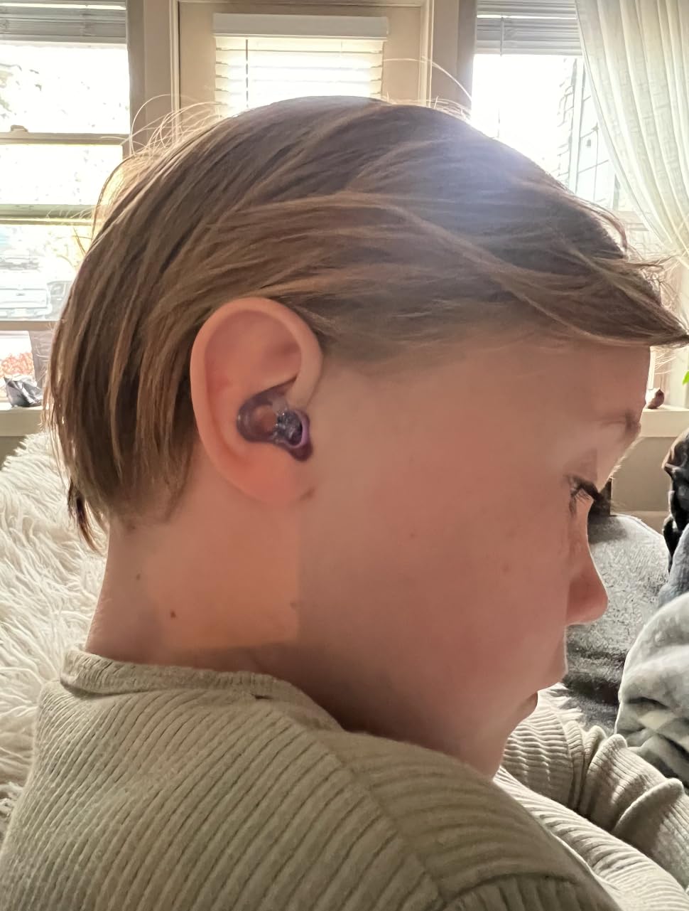 Loop Engage Kids 2 Ear Plugs (6-12yrs) - Reusable Everyday Noise Relief for Kids | Kids Earplugs for Focus, Anxiety, Stress, School, Home, Playtime - 16 dB Noise Reduction Ear Plugs customer photo 2