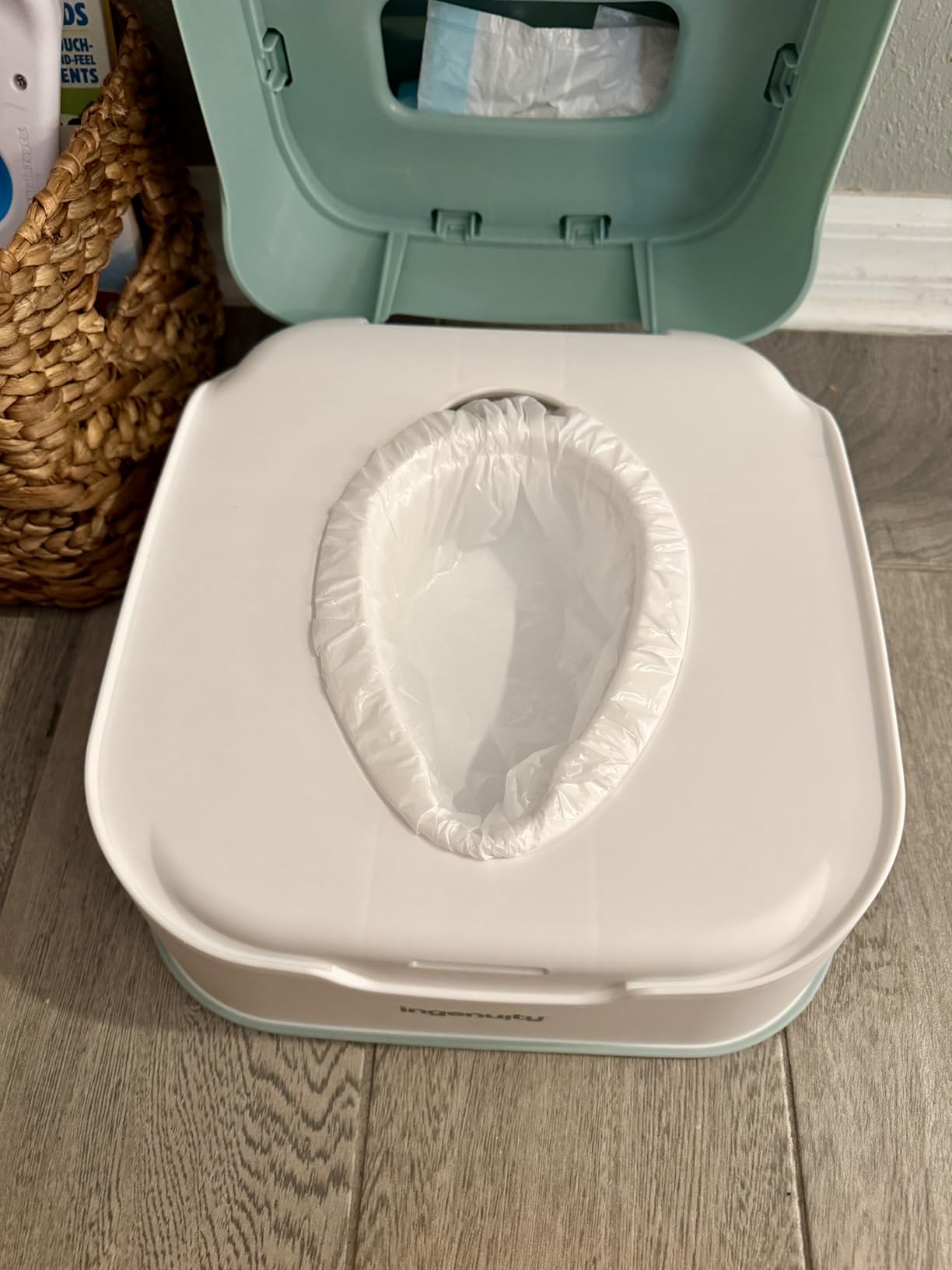 Ingenuity Prepare to Potty 3-in-1 System - Potty Training Toilet, Topper, Step Stool, Easy Setup, for Toddlers Ages 18 Months+ customer photo 1