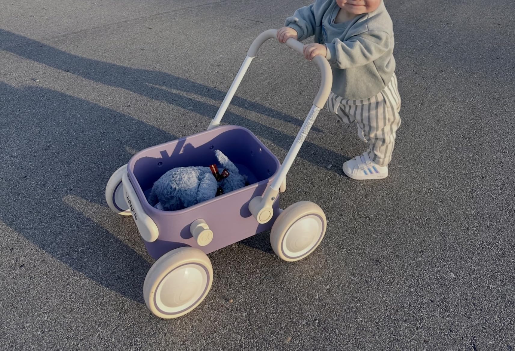 PULA Baby Push Walker with Wheels Toddler Wagon for First Learner Baby Toys 6-12 Months, 1 Year Old Birthday Gifts, Indoors and Outdoors (Green) customer photo 1