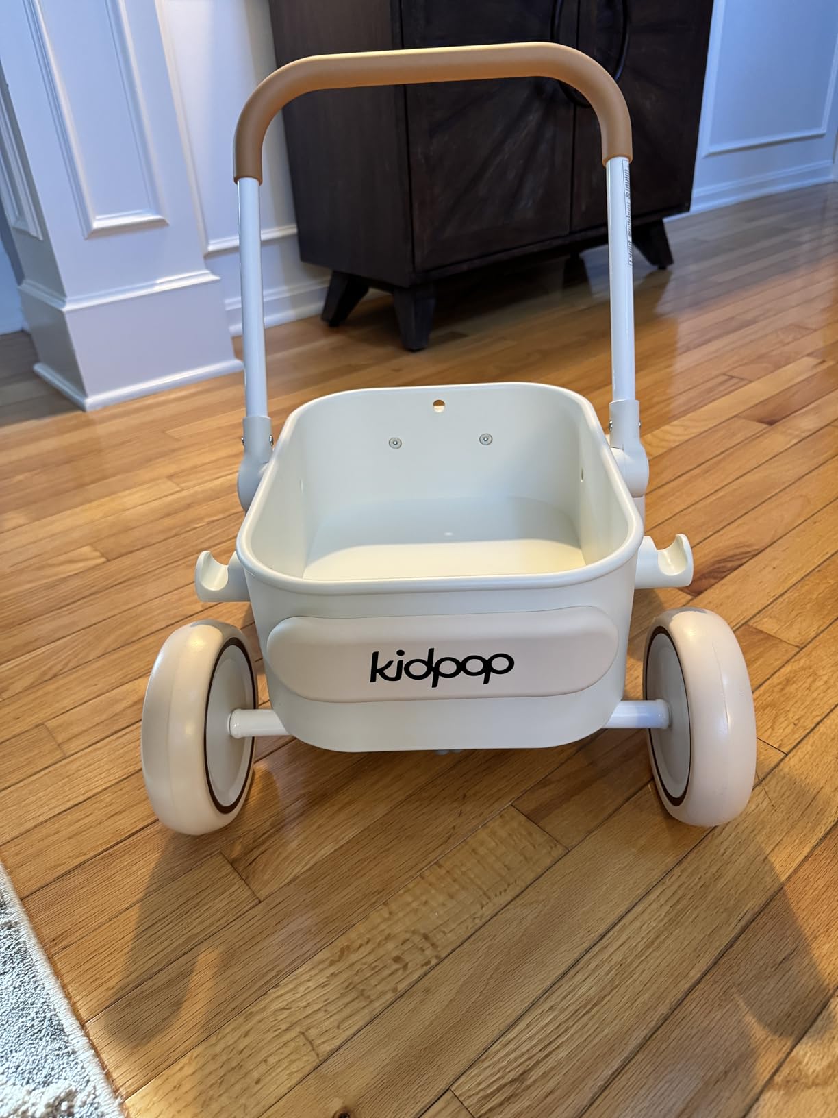PULA Baby Push Walker with Wheels Toddler Wagon for First Learner Baby Toys 6-12 Months, 1 Year Old Birthday Gifts, Indoors and Outdoors (Green) customer photo 2