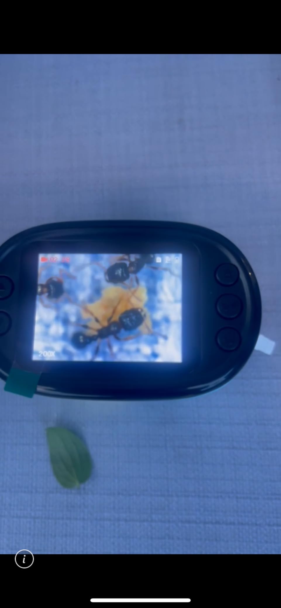1000X Pocket Microscope for Kids - 4K 2.0
