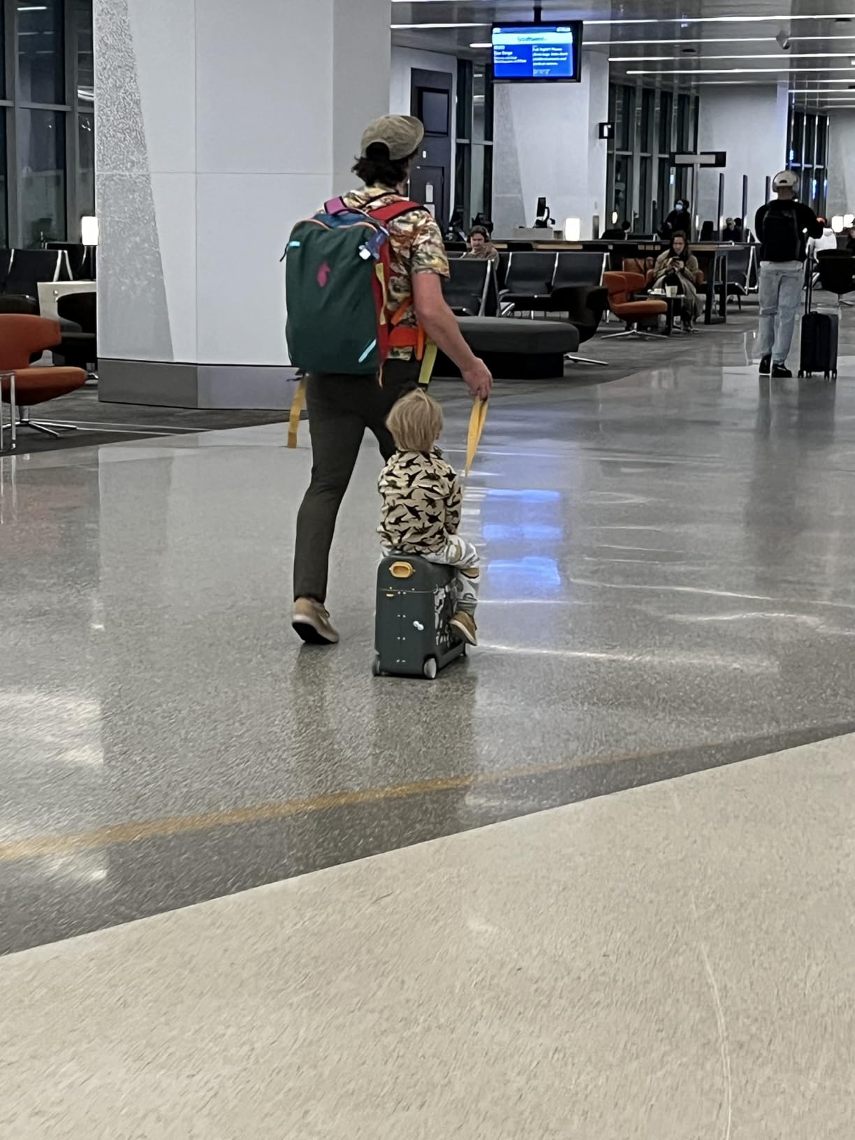 Stokke JetKids BedBox, Coral Pink - Ride-On Suitcase for Kids 2-7 Years Old (up to 77 lbs) - Transforms Into Toddler Airplane Bed - Includes Mattress, Decorative Stickers & Adjustable Carrying Strap customer photo 2