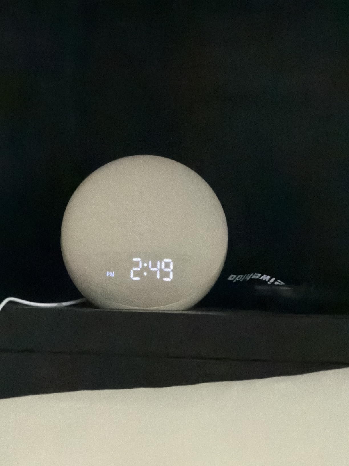 Odokee Sunrise Alarm Clock White Noise Machine: Natural Wake Up Light - Dimmable Clock with Bluetooth Speaker - 25 Sleep Sounds for Baby Adults Kids (Putty) customer photo 1