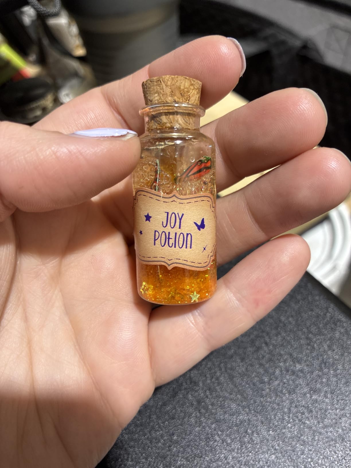 Dan&Darci Fairy Magic Potion Kit for Kids - Birthday Gifts for Girls - 6 7 8 9 10 Year Old Girl Gift Ideas - Toys 8-10 7-8 - Arts and Crafts for Kid Ages 6-8 Years - Magical Workshop Craft Kits customer photo 2