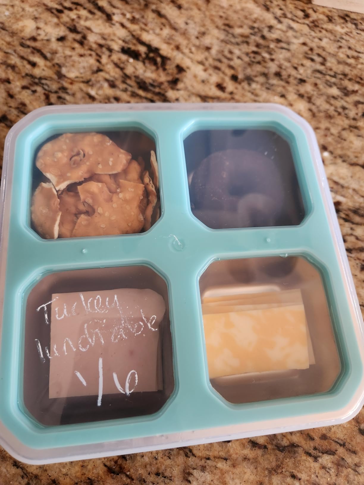 BEFOY 4 Pack Stainless Steel Snack Containers with Lids 4 Compartment Food Storage Containers for Adults & Kids Meal Prep Containers Reusablele (Gray, 4) customer photo 2