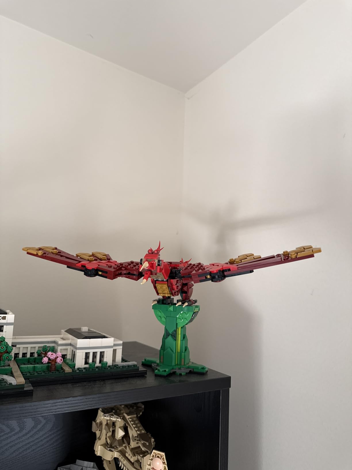 LEGO Creator 3 in 1 Medieval Dragon Toy - Building Toy with 3 Build Options, Dragon, Sea Serpent, or Phoenix - Fantasy Set for Kids, Boys and Girls, Ages 9+ - Gift Idea for Birthdays - 31161 customer photo 2