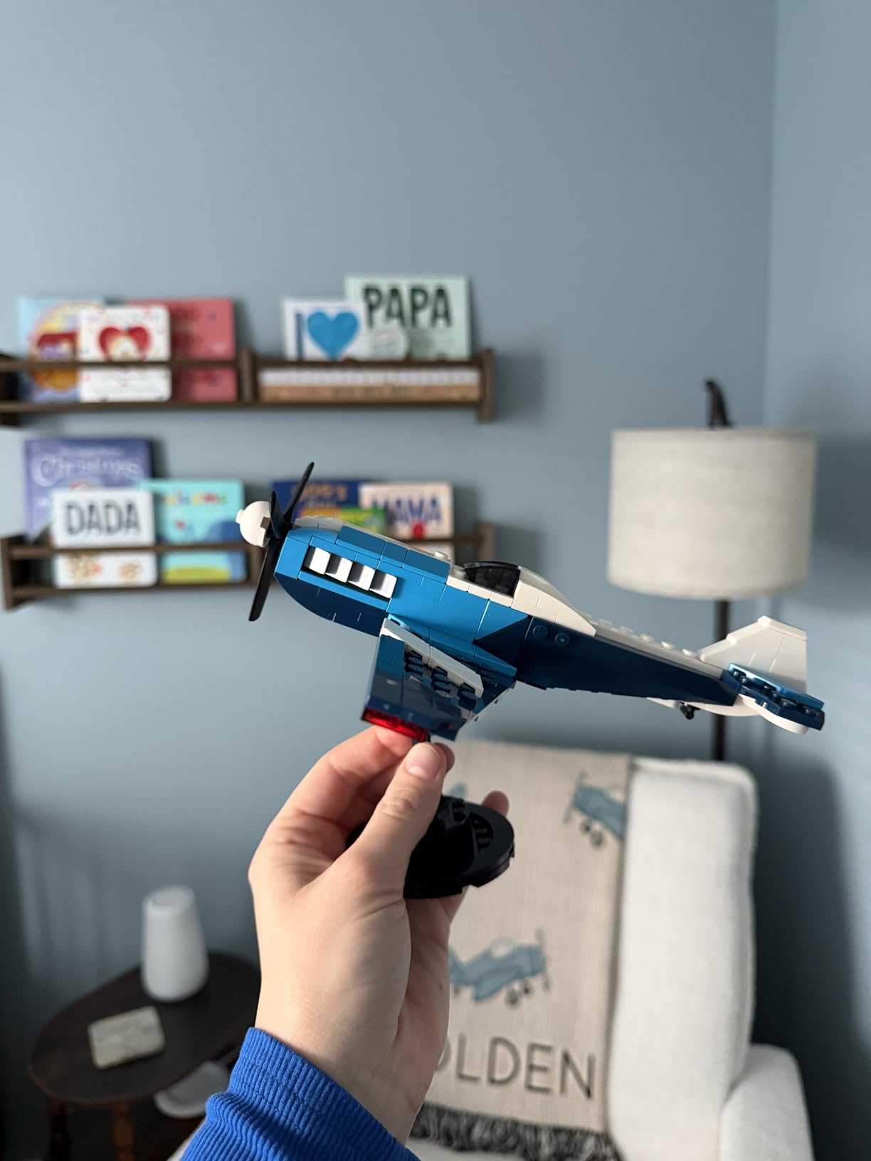 LEGO Creator 3 in 1 Aircraft Race Plane Toy - Building Toy with 3 Building Options, Airplane, Fighter Jet, or Helicopter - Gift Idea for Kids, Boys and Girls, Ages 7+ - 31160 customer photo 1