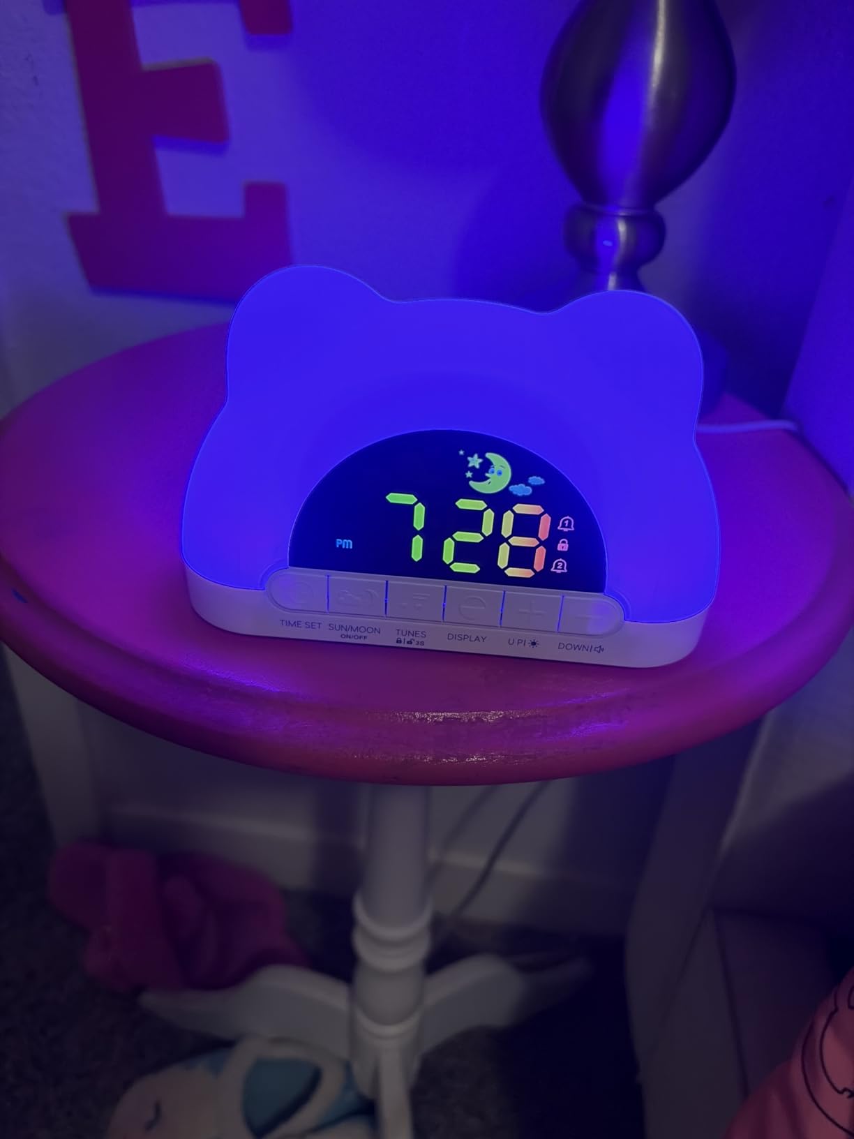 Azyh Alarm Clock for Kids, Ok to Wake Clock with Green Light Red Light, Children's Sleep Trainer, 10 Ringtones, 3 Brightness, Dual Alarms, Digital Alarm Clock for Adults Boy Girl Toddler Bedroom customer photo 1