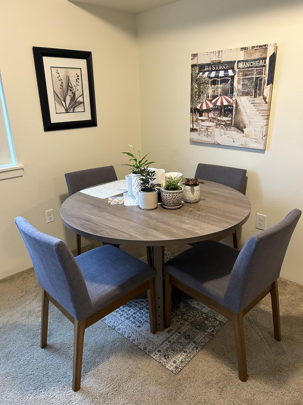 DWVO Dining Room Table for 6-8 People 70.86