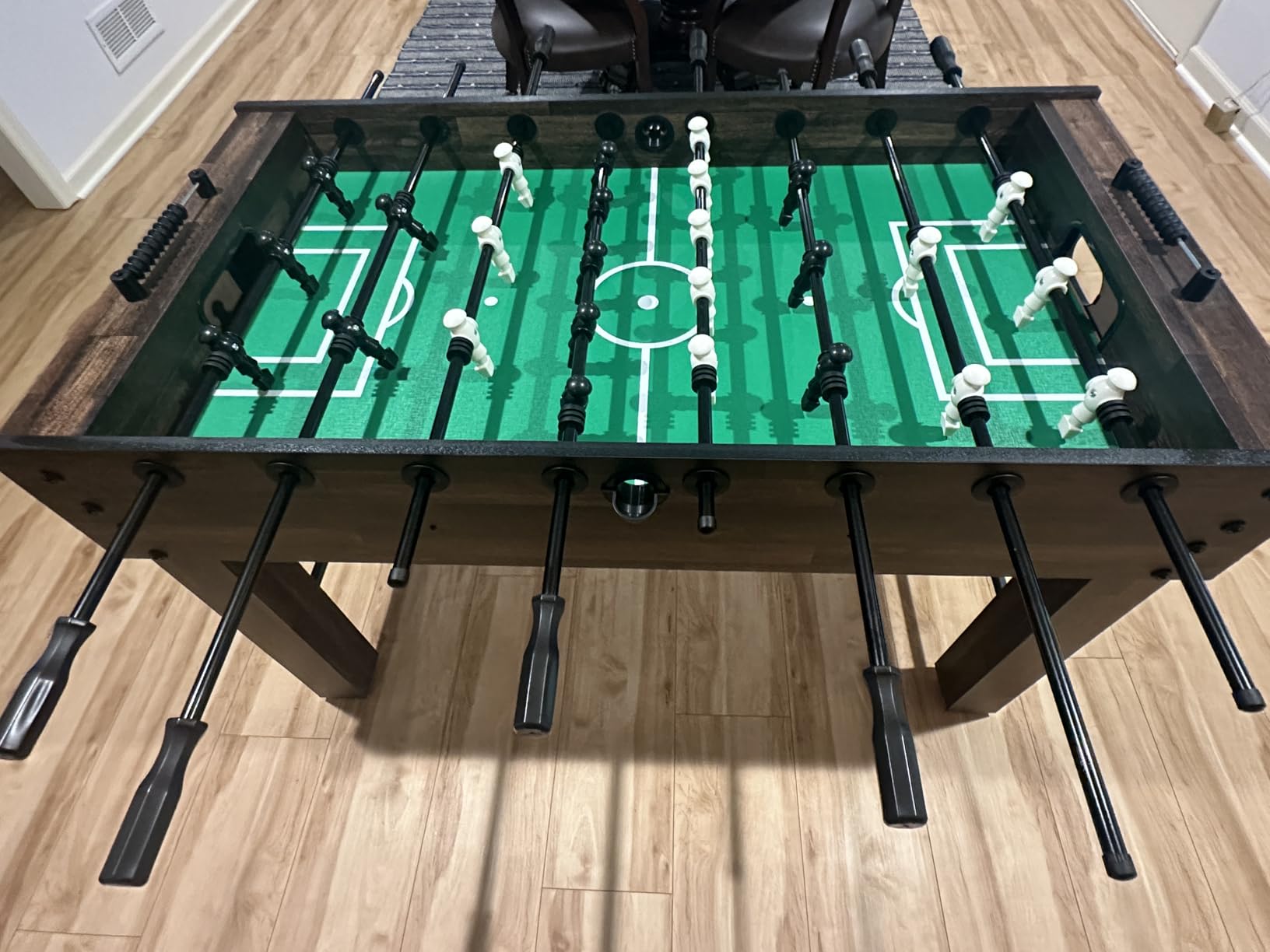Best Choice Products Full Size 54 Inch Regulation Foosball Table for Home, Game Room - Includes 2 Balls, 2 Cup Holders customer photo 1