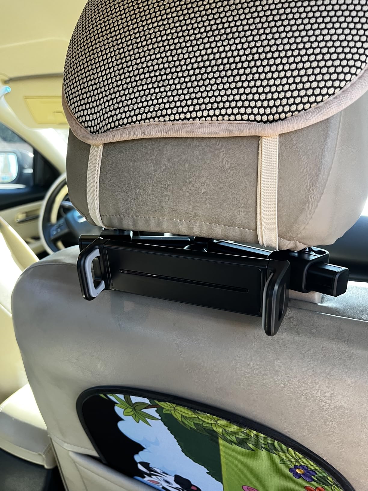 Fintie Car Headrest Tablet Holder - [360 Degree Rotating] Adjustable Mount for iPad, Road Trip Essentials for Kids Adults Fits for iPad Pro, Air, Mini, iPhone, Galaxy Tab, 6-13