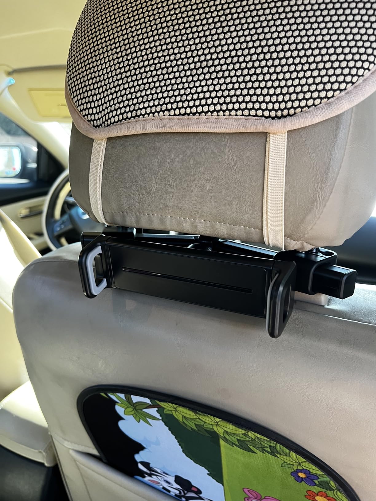 Fintie Car Headrest Tablet Holder - [360 Degree Rotating] Adjustable Mount for iPad, Road Trip Essentials for Kids Adults Fits for iPad Pro, Air, Mini, iPhone, Galaxy Tab, 6-13