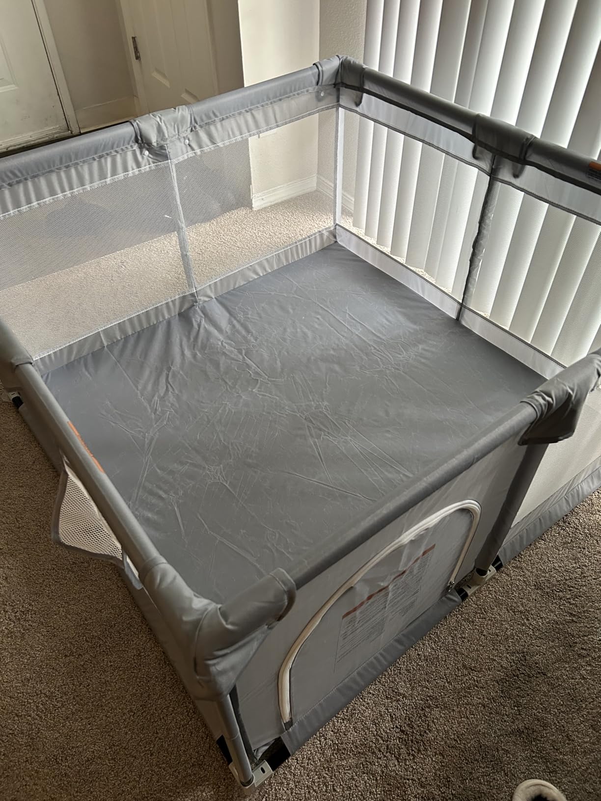 Fodoss Baby Playpen, 71x47inch Large Playpen for Babies and Toddlers, Indoor & Outdoor Play Yard, Baby Fence Play Area customer photo 2