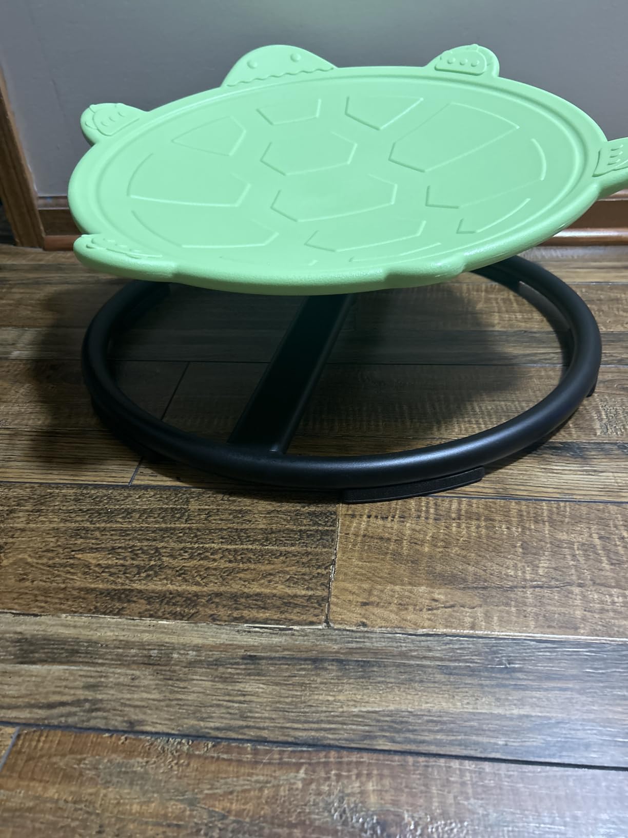 Turtle Spinning Chair for Autistic Kids - Sensory Spinning Toy, Spin Chair for Kids Autism, Sensory Swivel Seat for Balance, Coordination, Focus & ADHD Support, Autism Sensory Products (Green) customer photo 2