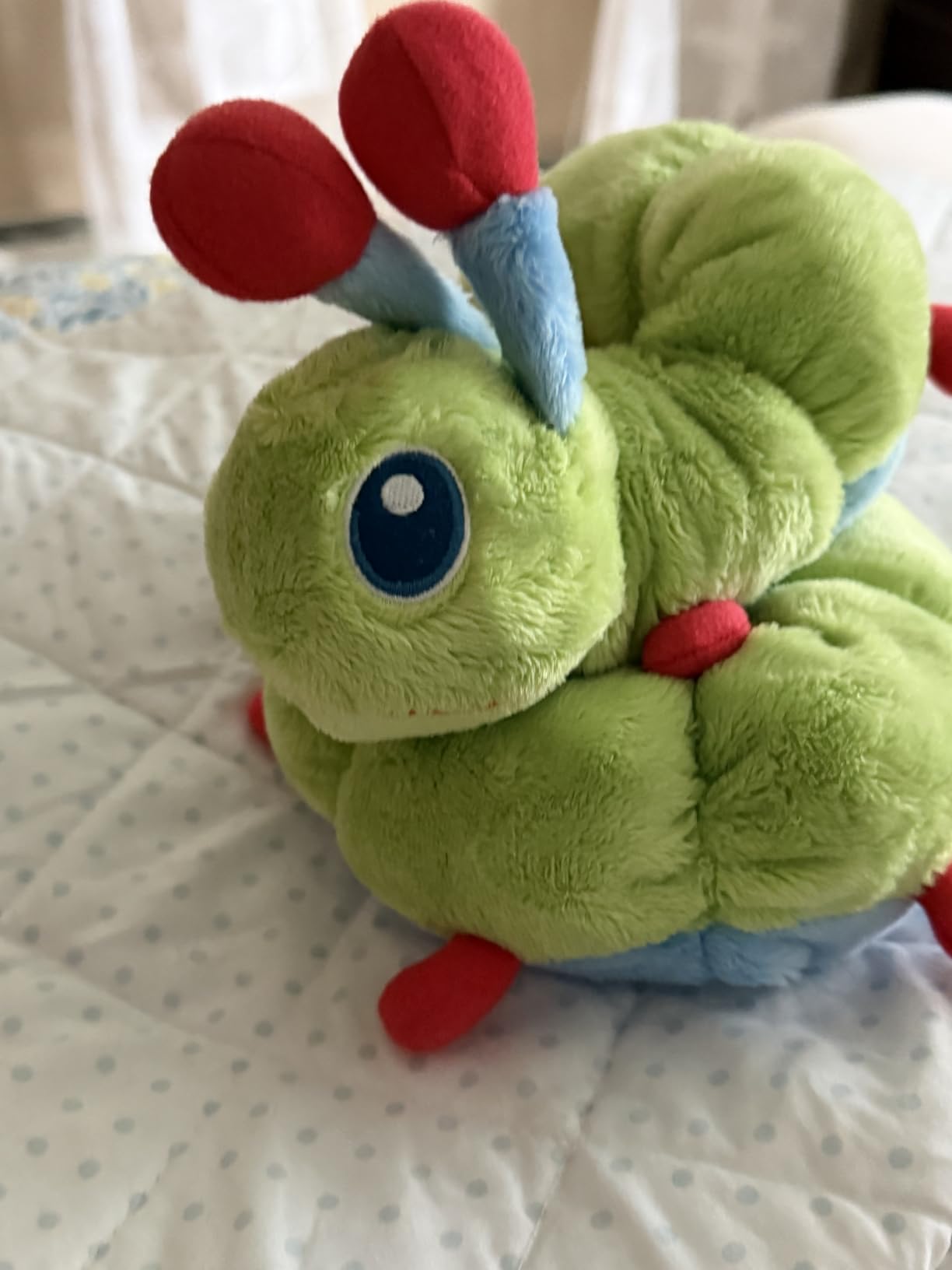 Calmee the Caterpillar Weighted Sensory Plush Toy for Kids, Breathing Exercise & Calming Tool for Focus and Emotional Regulation, SEL Mindfulness Toy for Home & Classroom customer photo 1