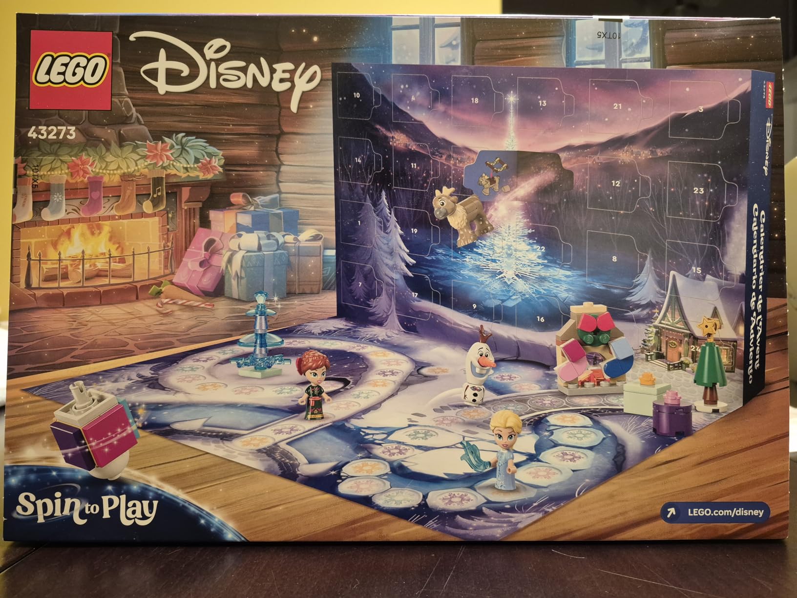 LEGO Disney Frozen Advent Calendar 2025 Kids Toy - Holiday Countdown Playset, Ages 5+ - 43273 customer photo 1
