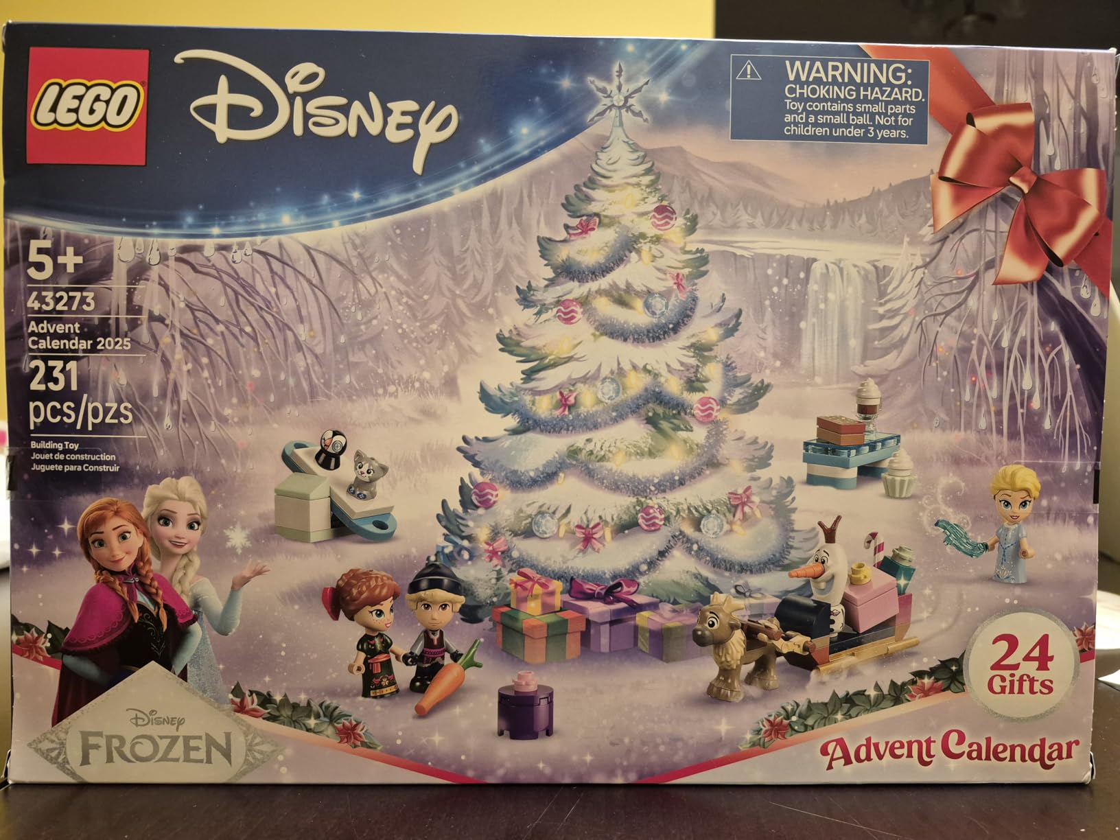 LEGO Disney Frozen Advent Calendar 2025 Kids Toy - Holiday Countdown Playset, Ages 5+ - 43273 customer photo 2