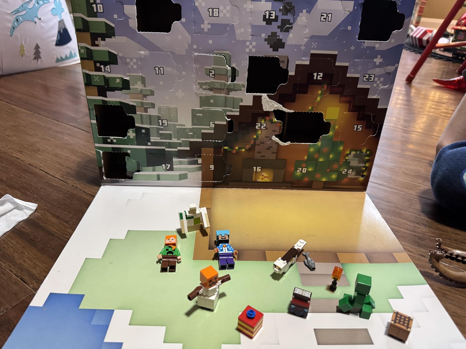 LEGO Minecraft Advent Calendar 2025 Building Toy - Kids Holiday Countdown Set, Ages 7+ - 21280 customer photo 2