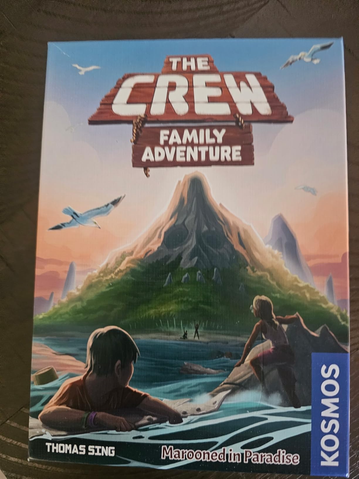 The Crew: Family Adventure - Marooned in Paradise: THE Crew - Family Adventure | Thames & Kosmos | Cooperative Card Game | Family Game Night | Ages 8 & UP | 2-5 Players | 15 Minute Playtime customer photo 2
