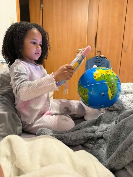 PlayShifu Orboot Earth Explorer - Interactive AR Globe for Kids Ages 4+ | 400+ Wonders, 1000+ Facts | Constellation Mode, Games & Magic Stylus | Educational STEM Toy customer photo 1
