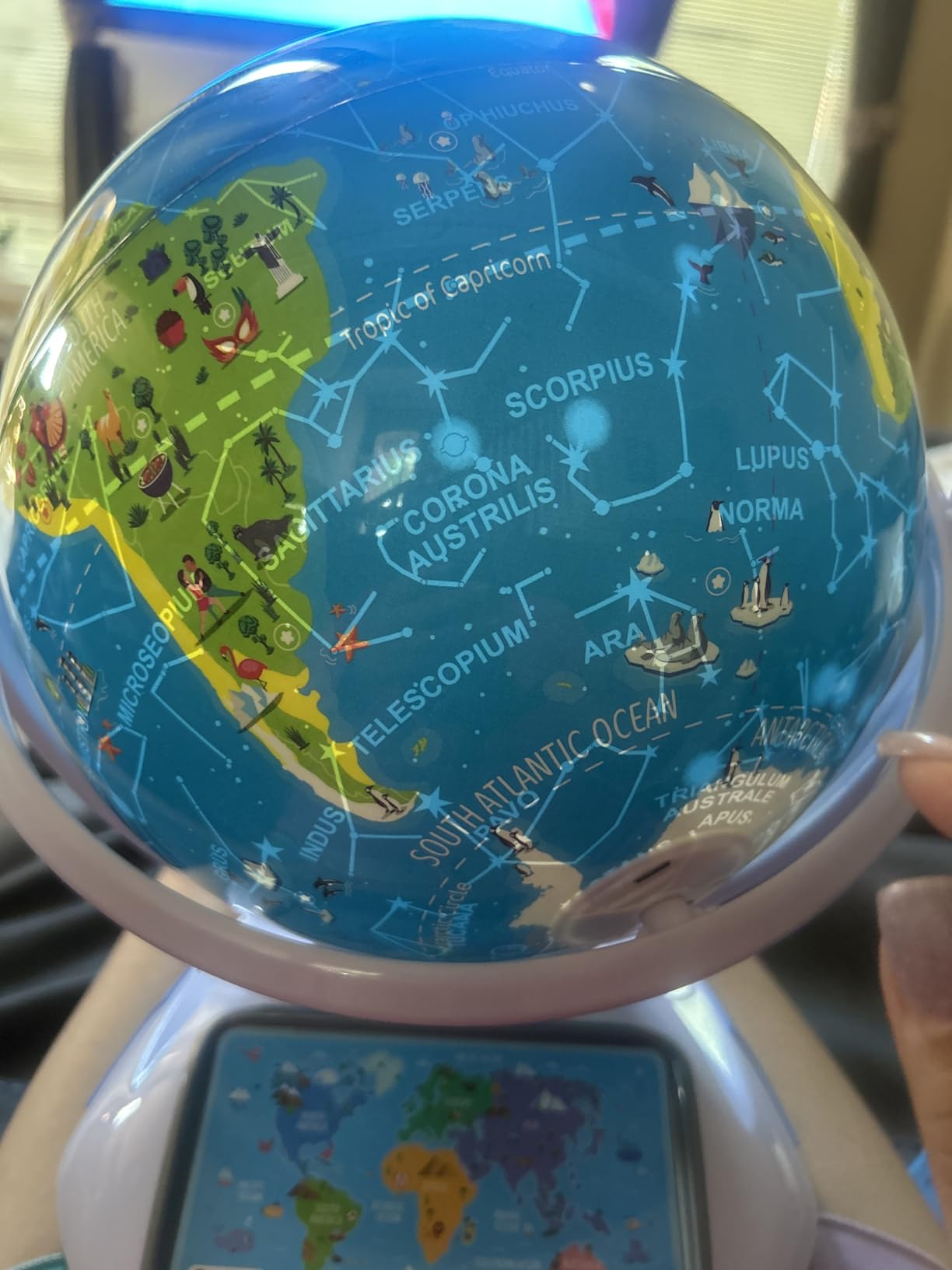 PlayShifu Orboot Earth Explorer - Interactive AR Globe for Kids Ages 4+ | 400+ Wonders, 1000+ Facts | Constellation Mode, Games & Magic Stylus | Educational STEM Toy customer photo 2
