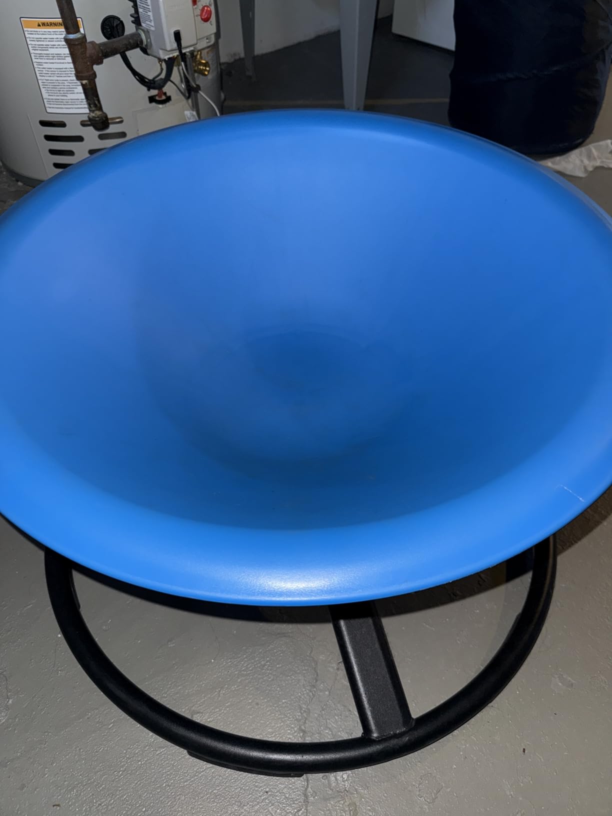 Spinning Chair for Autistic Kids, Sit and Spin Autism Toys for Age 3+, Sensory Swivel Chair Enhancing Motor Skills, Educational Indoor & Outdoor Toys (Bright Blue) customer photo 1