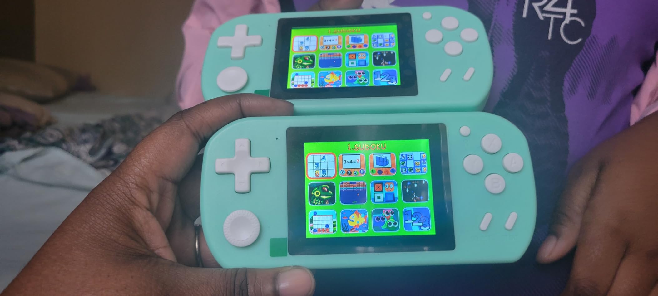 Handheld Games for Kids Preloaded 218 Retro Video Games, Portable Gaming System with 3.0