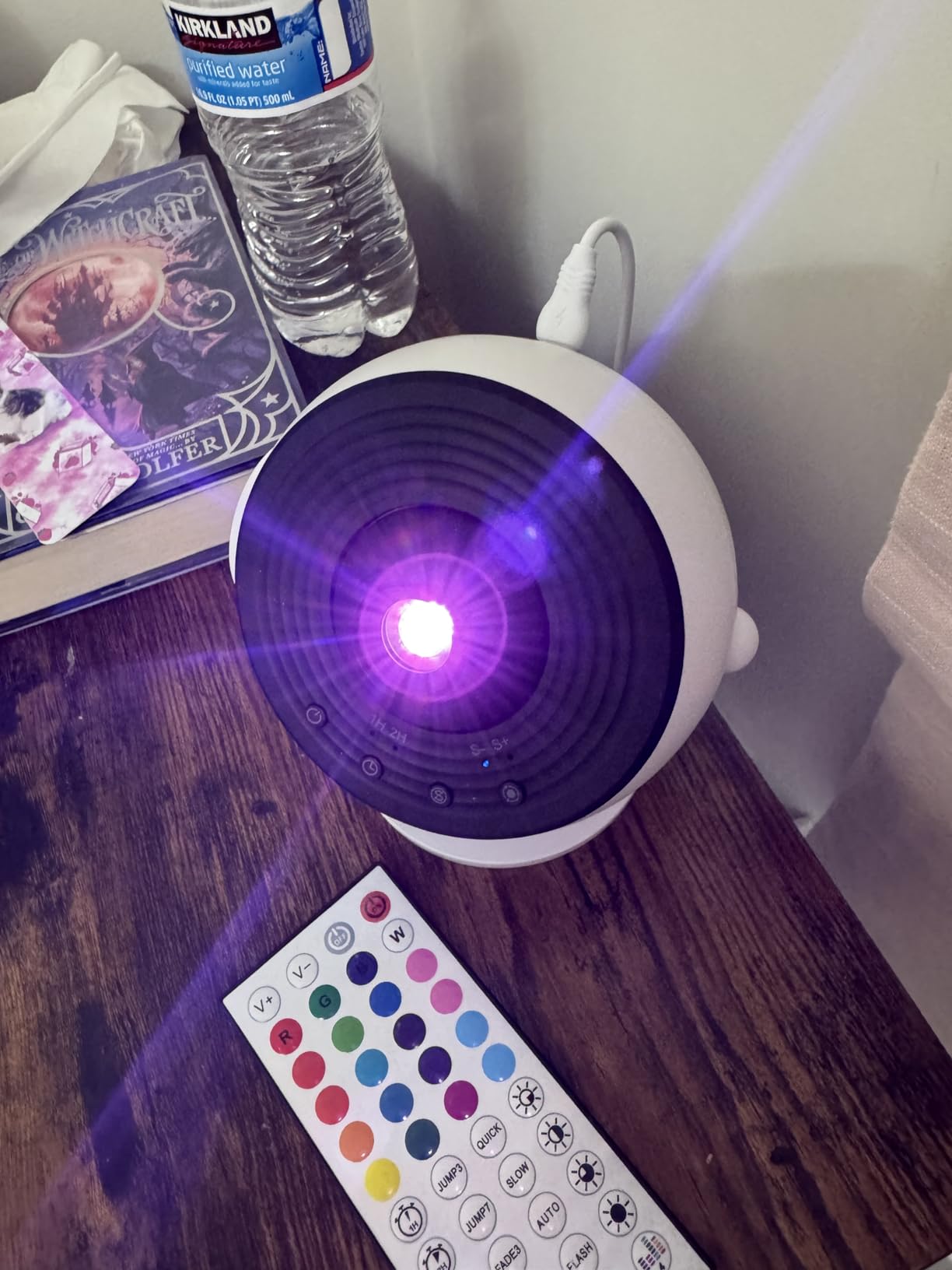 Galaxy Projector Pro for Bedroom, 13 in 1 Planetarium Star Projector with Solar System & Constellation, Night Light for Ceiling - 360° Rotating with Timer, Adjustable Knob, Kids Adults Room Decor customer photo 1