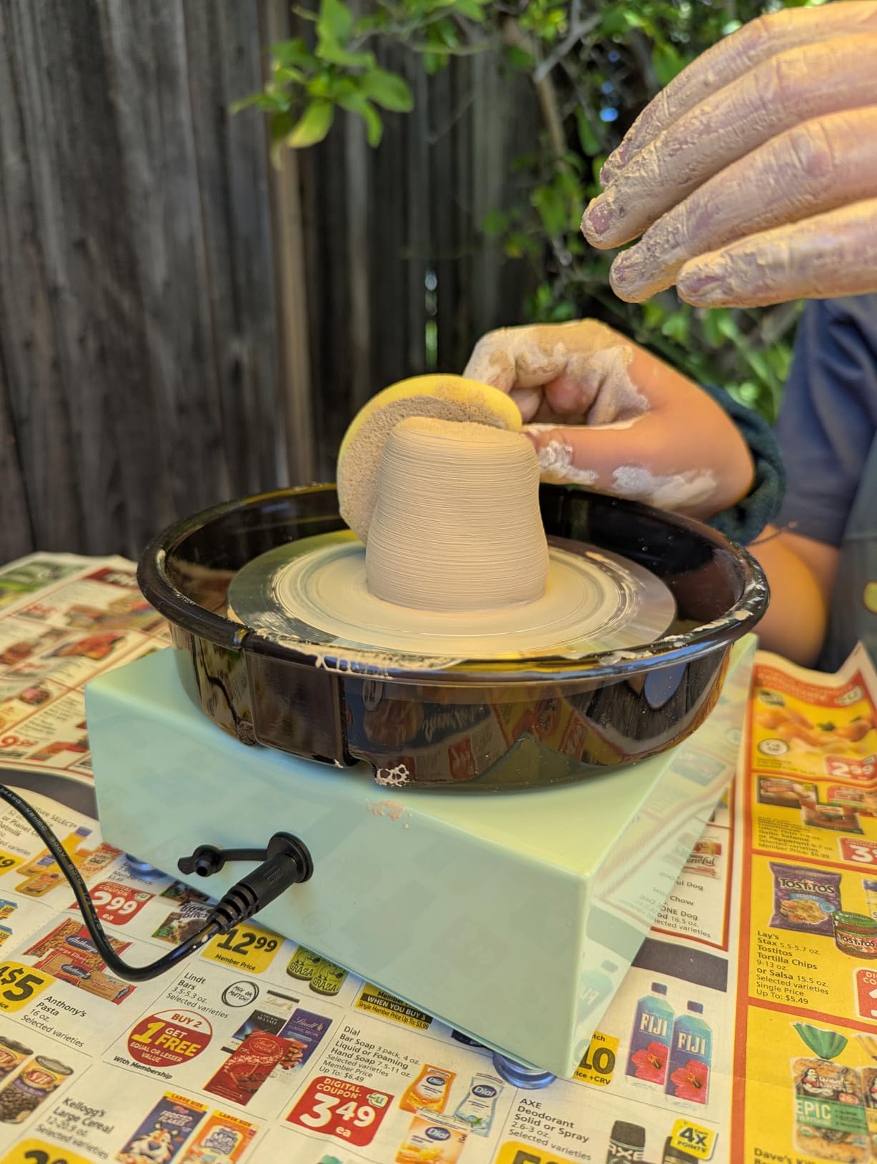Alldeer Mini Pottery Wheel Kit - 6