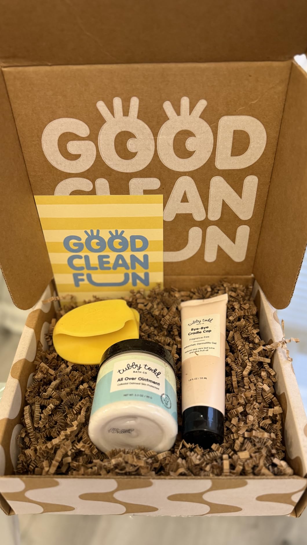 TUBBY TODD Baby Bundle Newborn Skin Care Set - Hypoallergenic Hair + Body Wash, All Over Ointment with Colloidal Oatmeal, Sweet Cheeks Diaper Paste - Fragrance Free, Standard Size customer photo 1