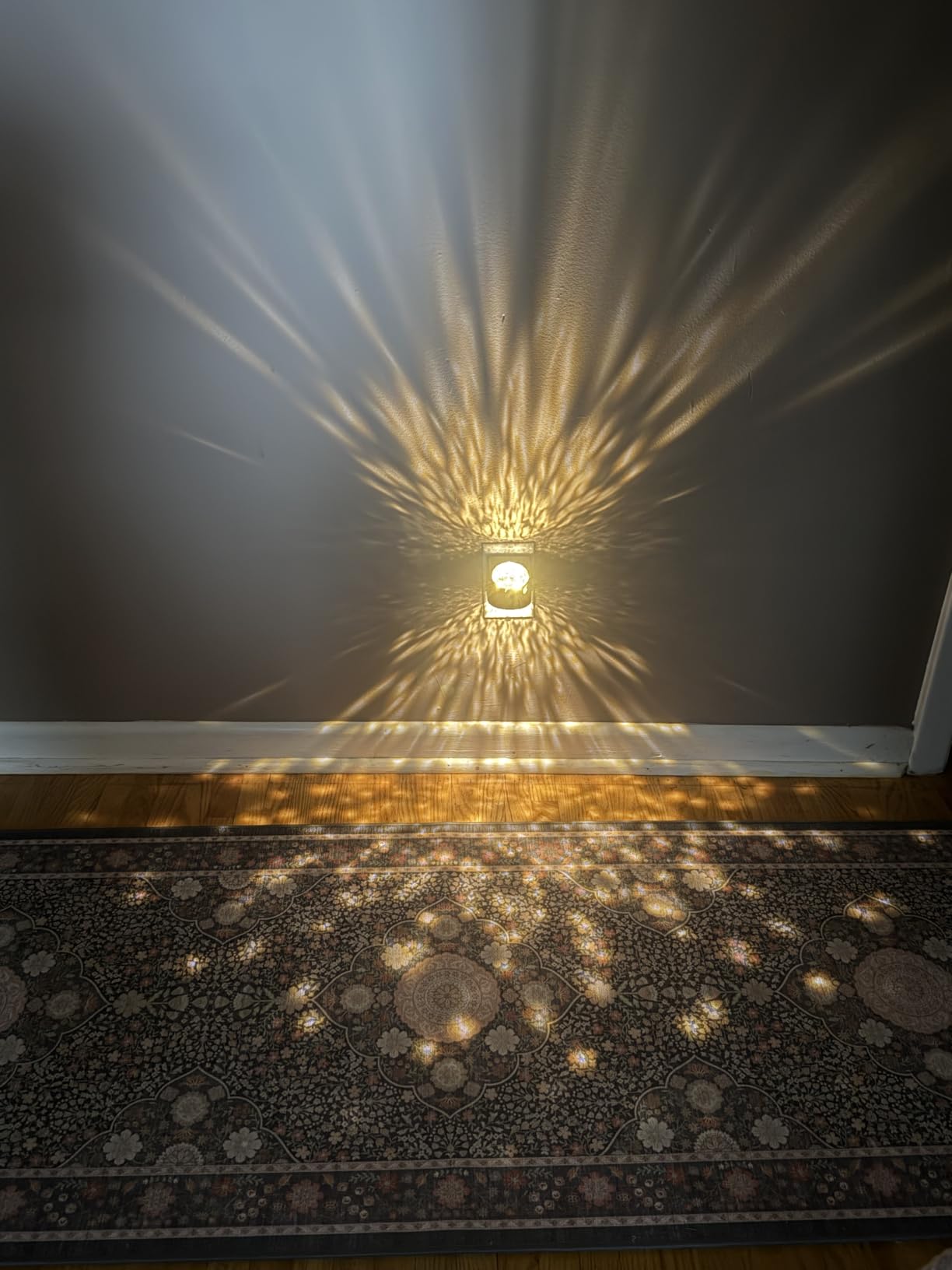 Briignite Night Light, Night Lights Plug into Wall, LED Projector Night Light, Soft White for Bedroom, Dimmable Brightness Dusk to Dawn Nightlight for Kids, Nursery, Bathroom, Home Decor, Gaming Room customer photo 2