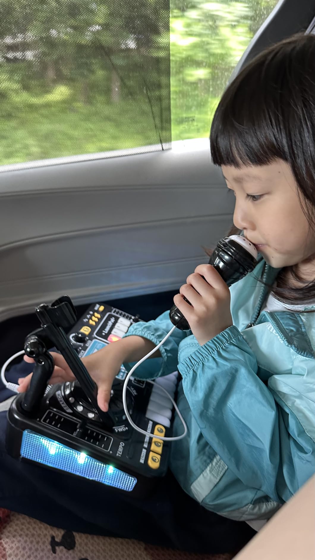 Tsomtto Kids DJ Mixer Controller Table Musical Toy for Kids, Birthday Gift Toys for 4 5 6 7 Year Old Boy Girl customer photo 1