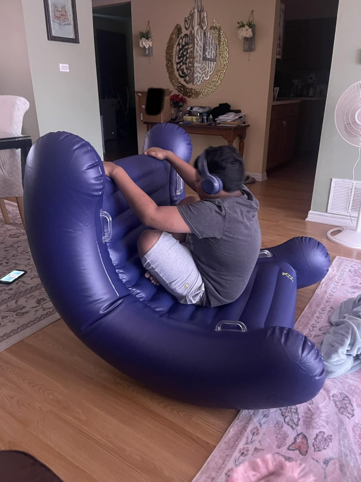 TED KANGAROO CloudBounce Ultra | Sensory Rocker for Kids | Patented NextGen Inflatable Sensory Chair | Ultra-Durable & Extra-Reinforced 2025 Edition customer photo 1