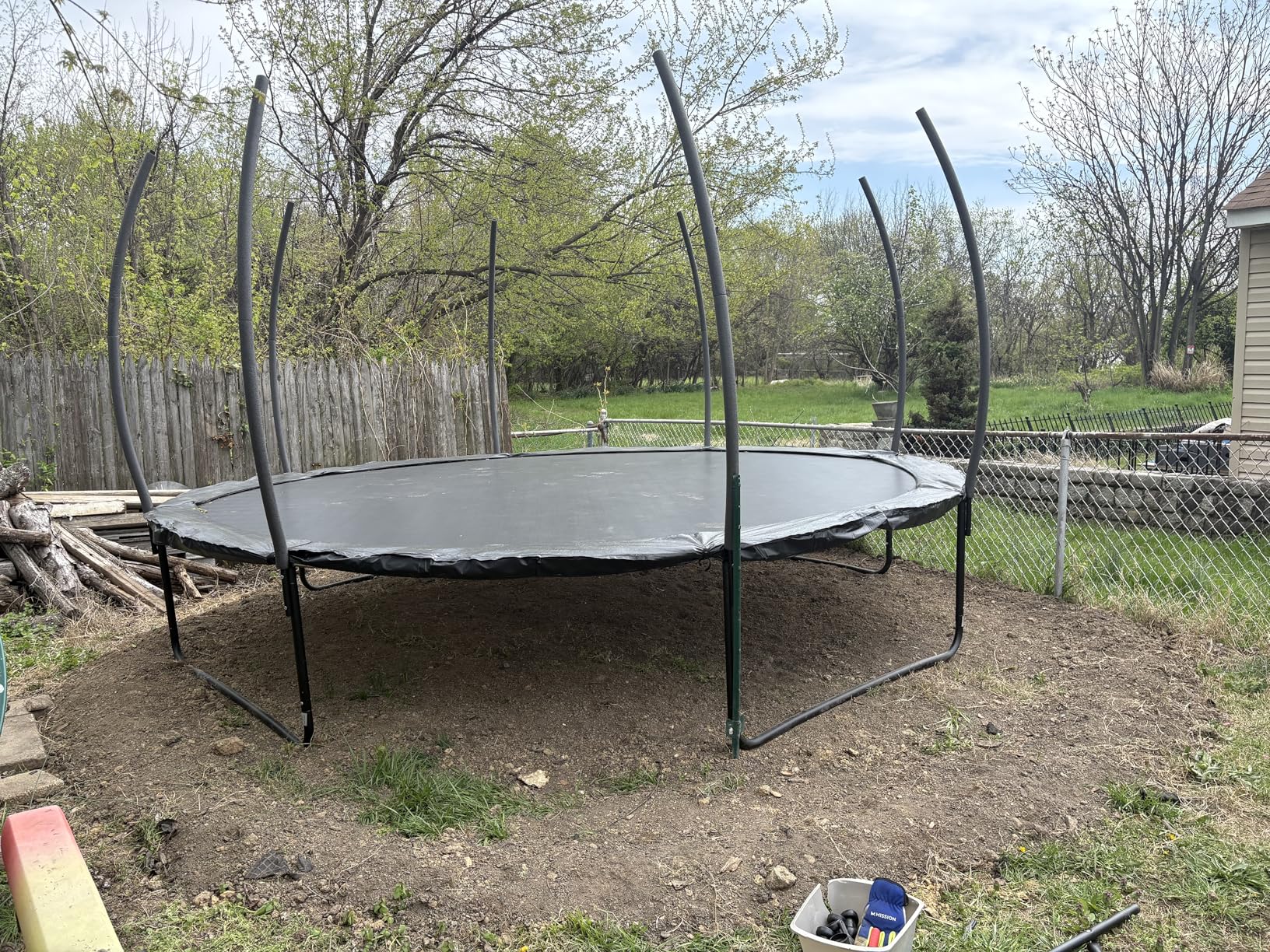 ALTLER 14FT Trampoline with Enclosure Net Outdoor Jump for Kids and Adults, Round ASTM Approved Heavy-Duty Bounce Mat with Enhanced Weight Capacity customer photo 1