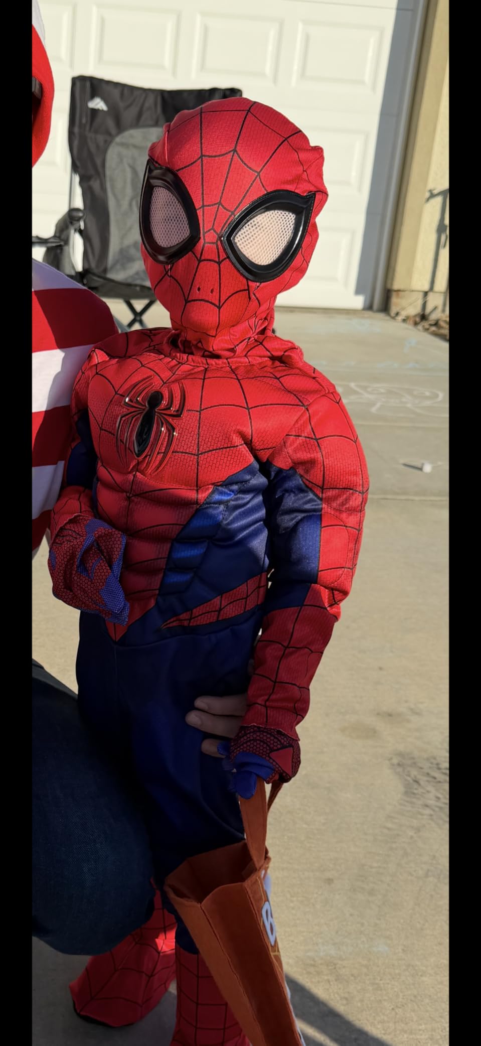 Marvel Toddler Spider-Man Muscle Suit Costume, Officially licensed, Superhero Outfit, Padded Jumpsuit customer photo 1